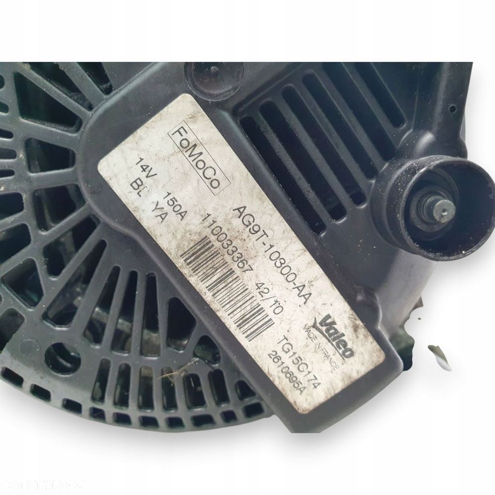 ALTERNATOR Ford Mondeo MK4 Galaxy S-Max 2.0 TDCI AG9T-10300-AA TG15C174 - 8
