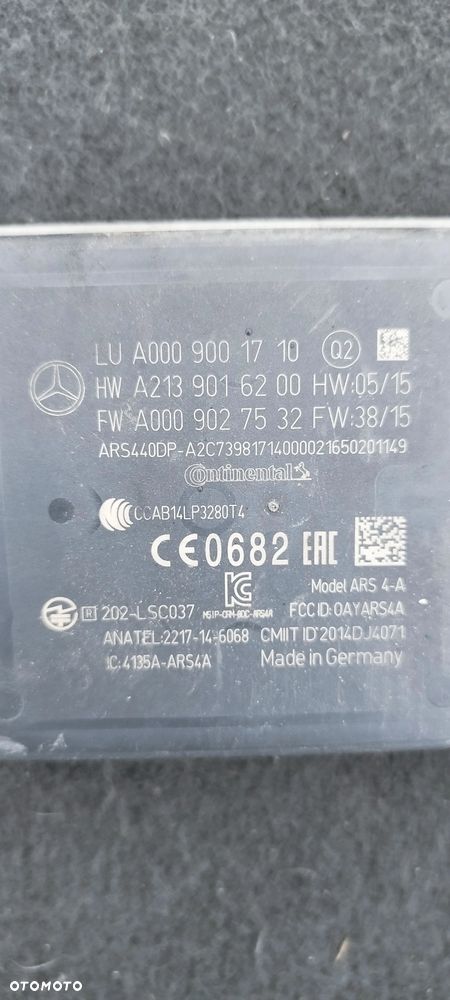 Mercedes w213 Moduł Radar Distronic A0009001710 - 2