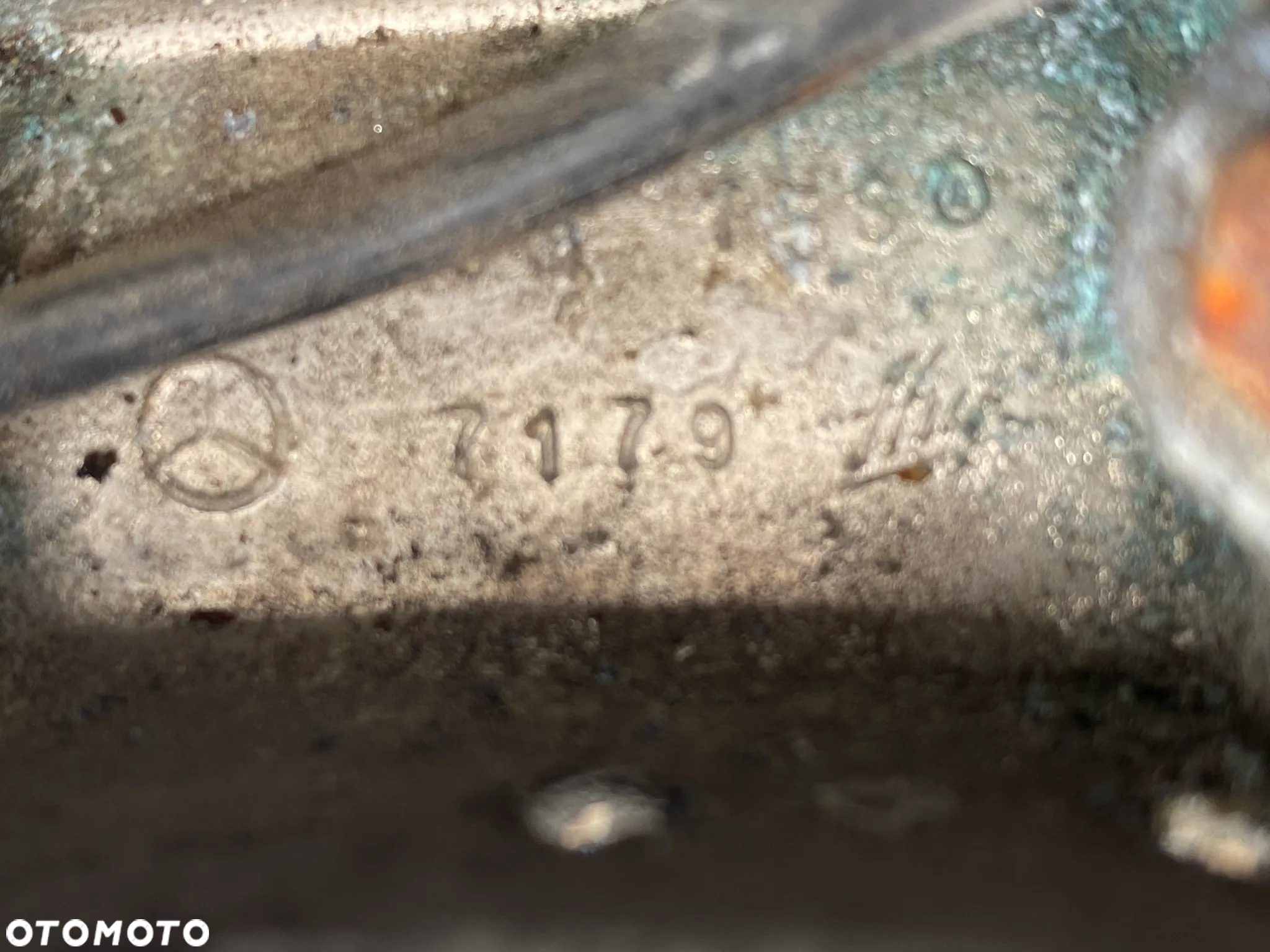 Listwa chrom tył pod klapę Mercedes-Benz SL SLC W107 C107 R107 - 18