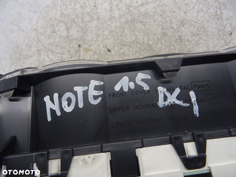 NISSAN NOTE I 06-08 LICZNIK ZEGARY 9U55C - 3