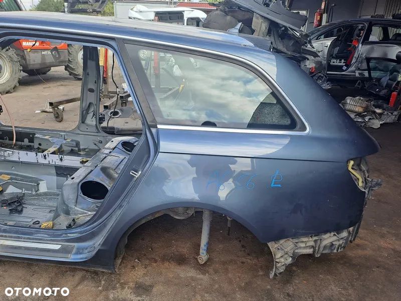 AUDI A6 C6 KOMBI 06r ĆWIARTKA BŁOTNIK LEWY TYŁ LZ7R - 1
