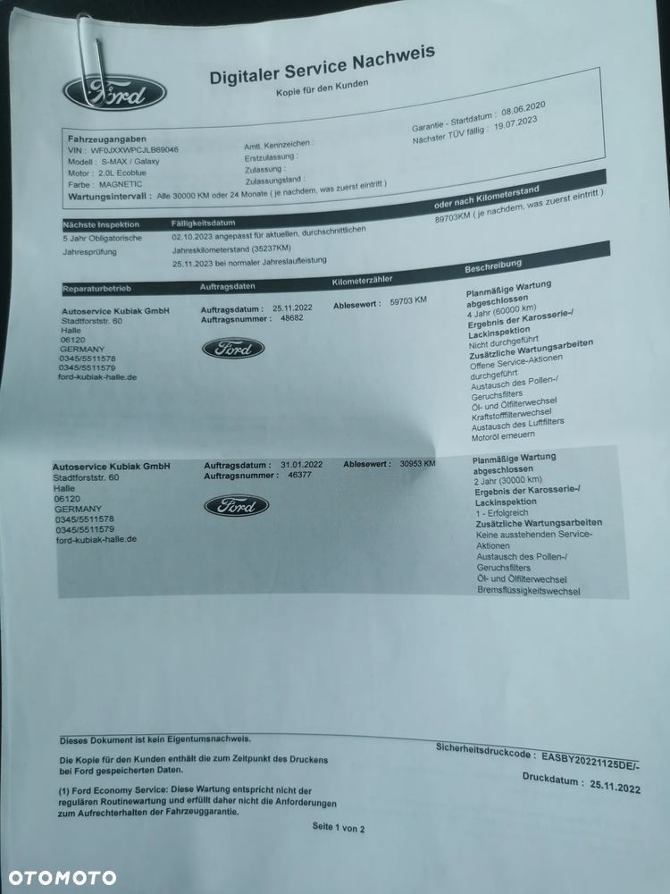 Ford S-Max 2.0 EcoBlue AWD Titanium - 39