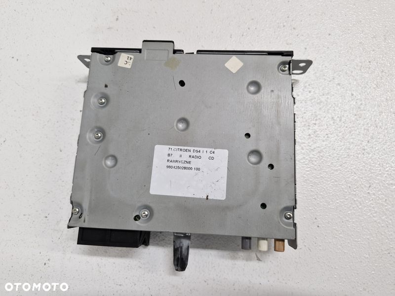 citroen ds4 1 i c4 2 ii b7 radio cd fabryczne 980425028000 - 11