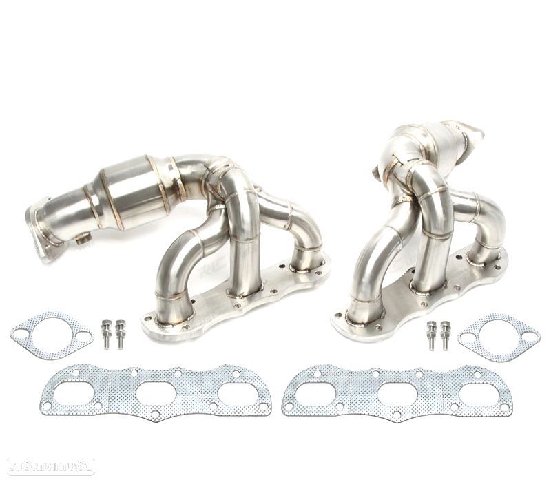COLECTORES DE ESCAPE INOX PORSCHE CAYMAN 981 13-16 - 1