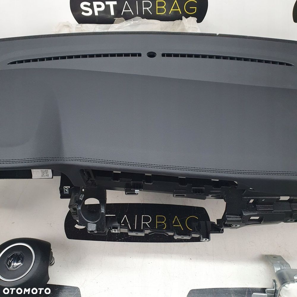 MG ZS DESKA ROZDZIELCZA KONSOLA KOKPIT PULPIT PODUSZKI AIRBAG AIR BAG PASY KIT SET - 3