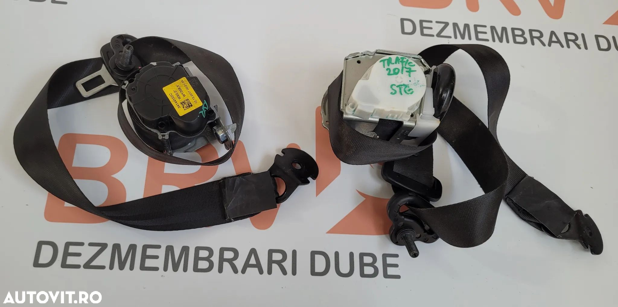 Centura siguranta pentru Renault Trafic / Opel Vivaro / Nissan Primastar Euro 6 - 1