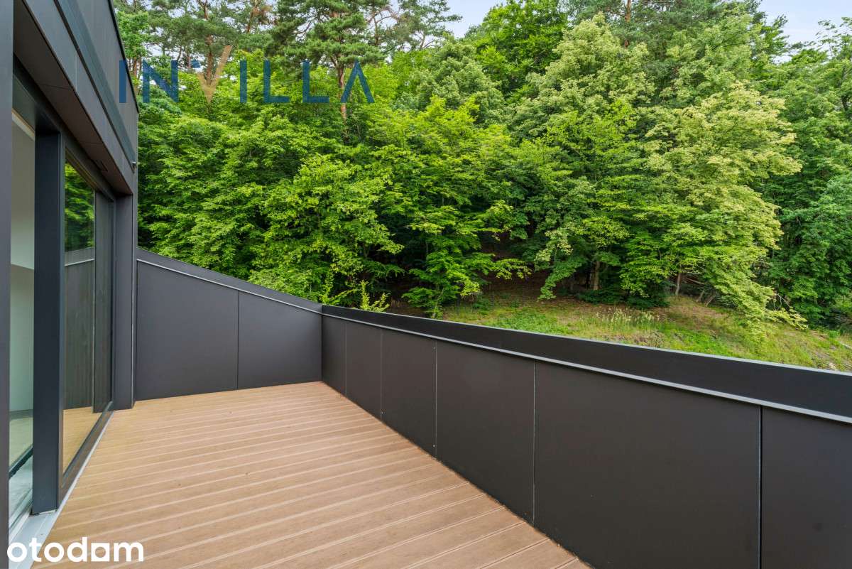 Apartament z widokiem na las