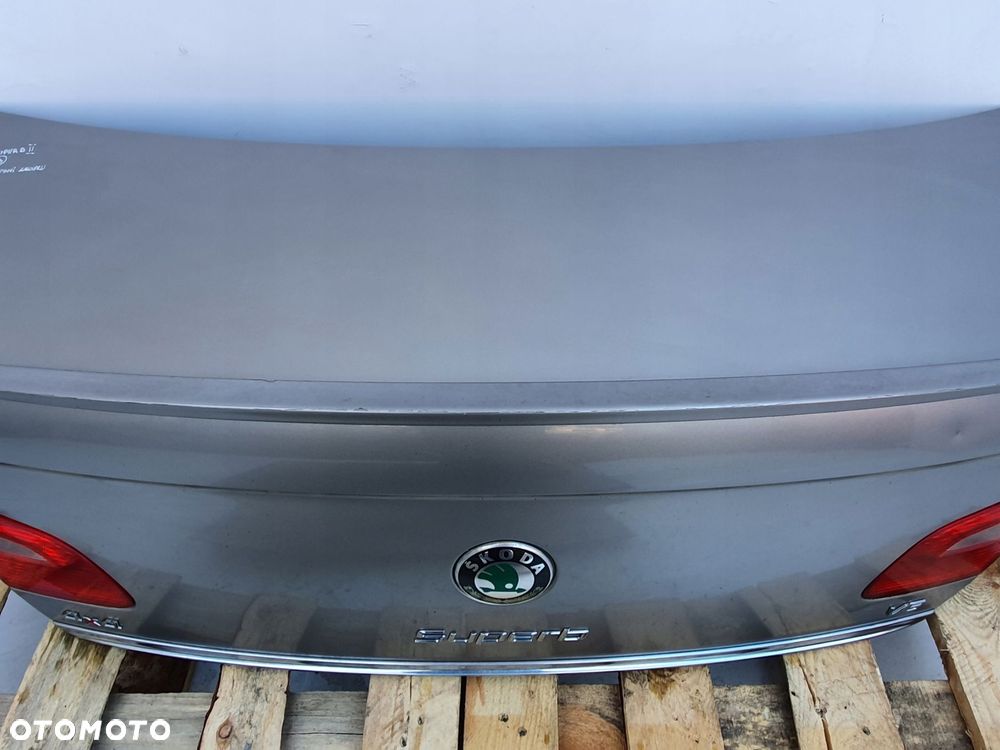 Skoda Superb II TYLNA KLAPA BAGAŻNIKA 9202 LF8H - 4