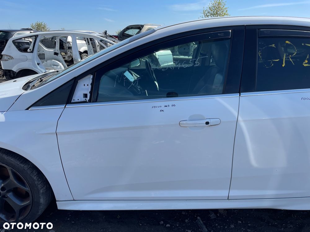 DRZWI LEWY PRZÓD FORD FOCUS MK3 KOLOR 5B - 1