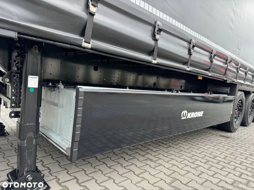 Krone NACZEA FIRANKA STANDARD, XL, SAF, OŚ PODNOSZNA, KOSZ PALETOWY, 2024 R. KRAJOWA, JAK NOWA - 23
