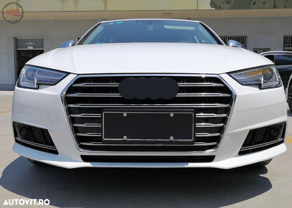 Grile Laterale Audi A4 B9 Sedan Avant (2016-2018) RS4 Design Silver Edition- livrare gratuita - 10