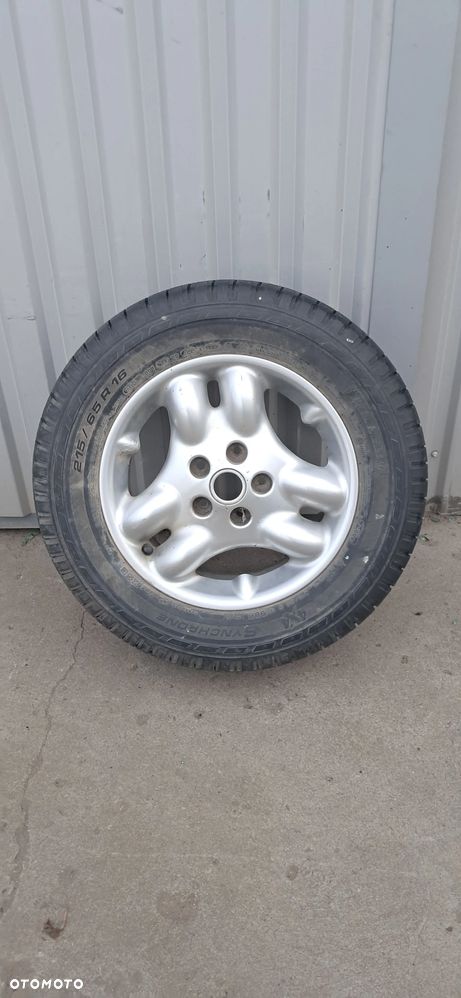 Land Rover freelander felga aluminiowa 16 z oponą michelin 4x4 215 65 r16 - 1