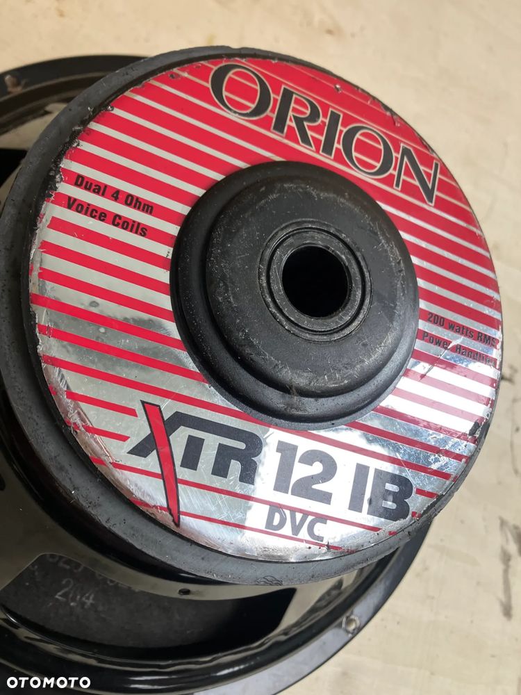 GŁOŚNIK NISKOTONOWY ORION 12 XTR IB DVC OLDSCHOOL 30cm SKRZYNIA BASOWA TUBA SUBWOOFER - 5
