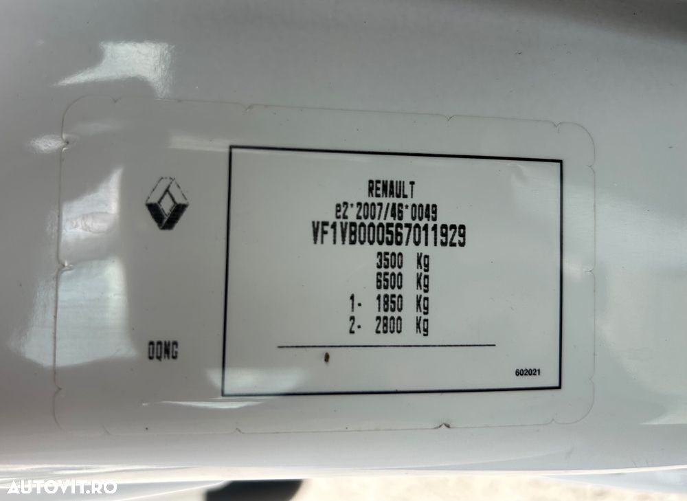 Renault Master BOX 8 EUROPALETI LIFT AXA DUBLA SPATE - 33