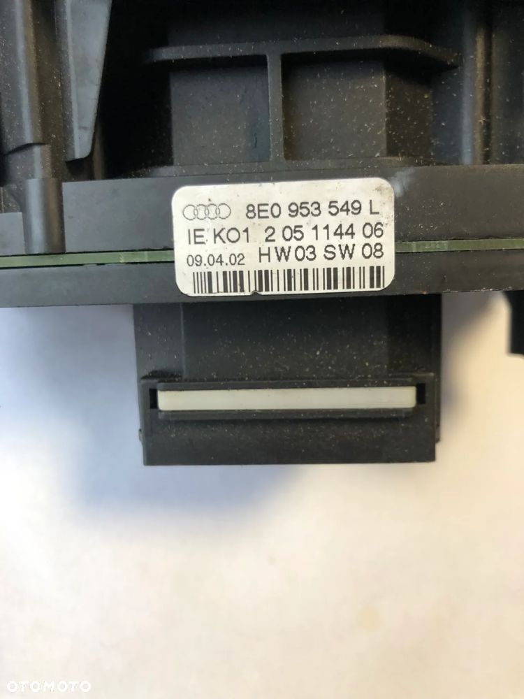 Przełącznik Zespolony Audi A4 B6 8E0953549L - 4