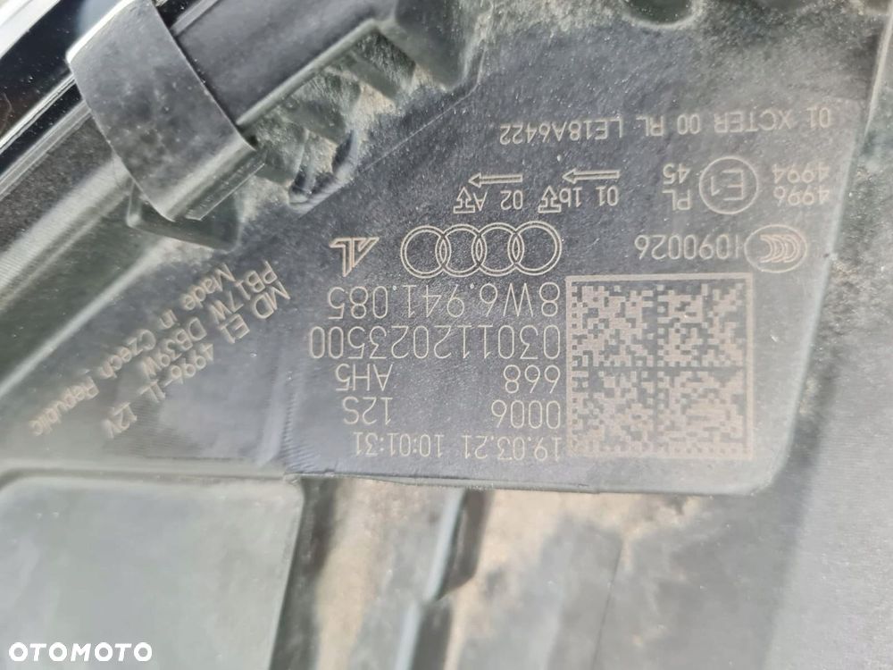 AUDI A5 S5 8W6 LIFT Kompletne Lampyprzód Full Led Laser 8W6941085 8W6941086 - 15