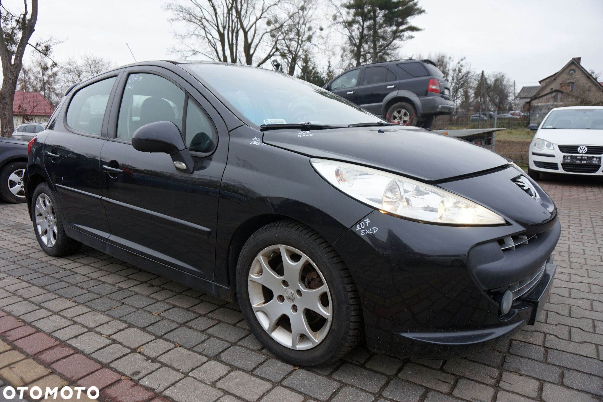 PEUGEOT 207  5D HB 2008 EXLD 1.6 VTI EP6 120KM 20CQ74 CZARNY na części - 7