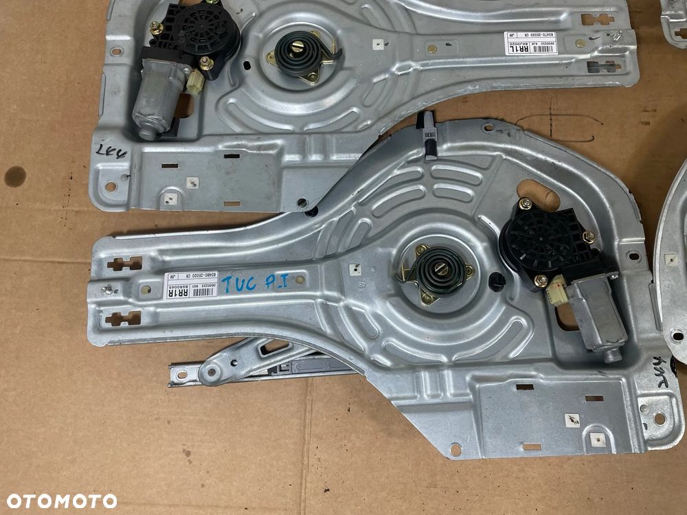 HYUNDAI TUCSON I KIA SPORTAGE CARENS PODNOŚNIK SZYBY LEWY PRAWY PRZÓD PRZEDNI TYŁ TYLNY 82480-2E050 83480-2E020 83470-2E020 82470-2E080 - 2