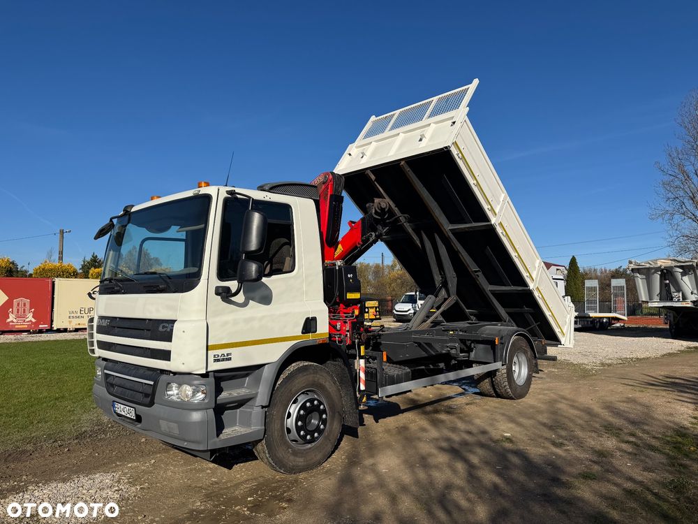 DAF CF 75-310 Wywrotka / HDS Fassi/ - 1