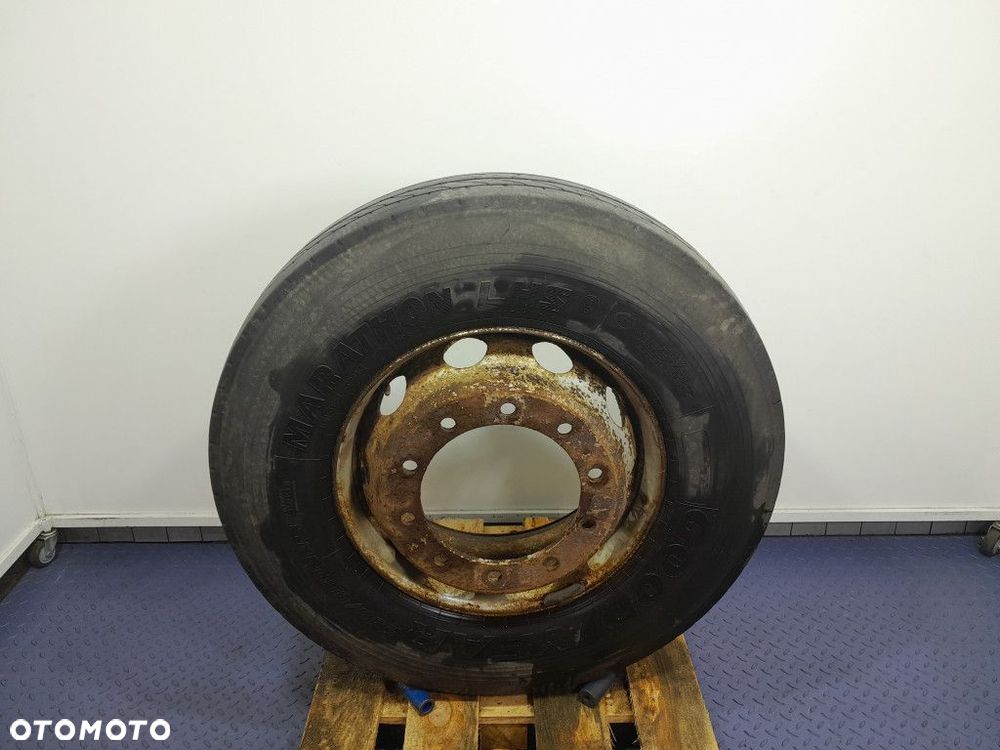 DAF LF 55 KOŁO FELGA STALOWA Z OPONĄ 295/80 R22.5 152/148M - 1
