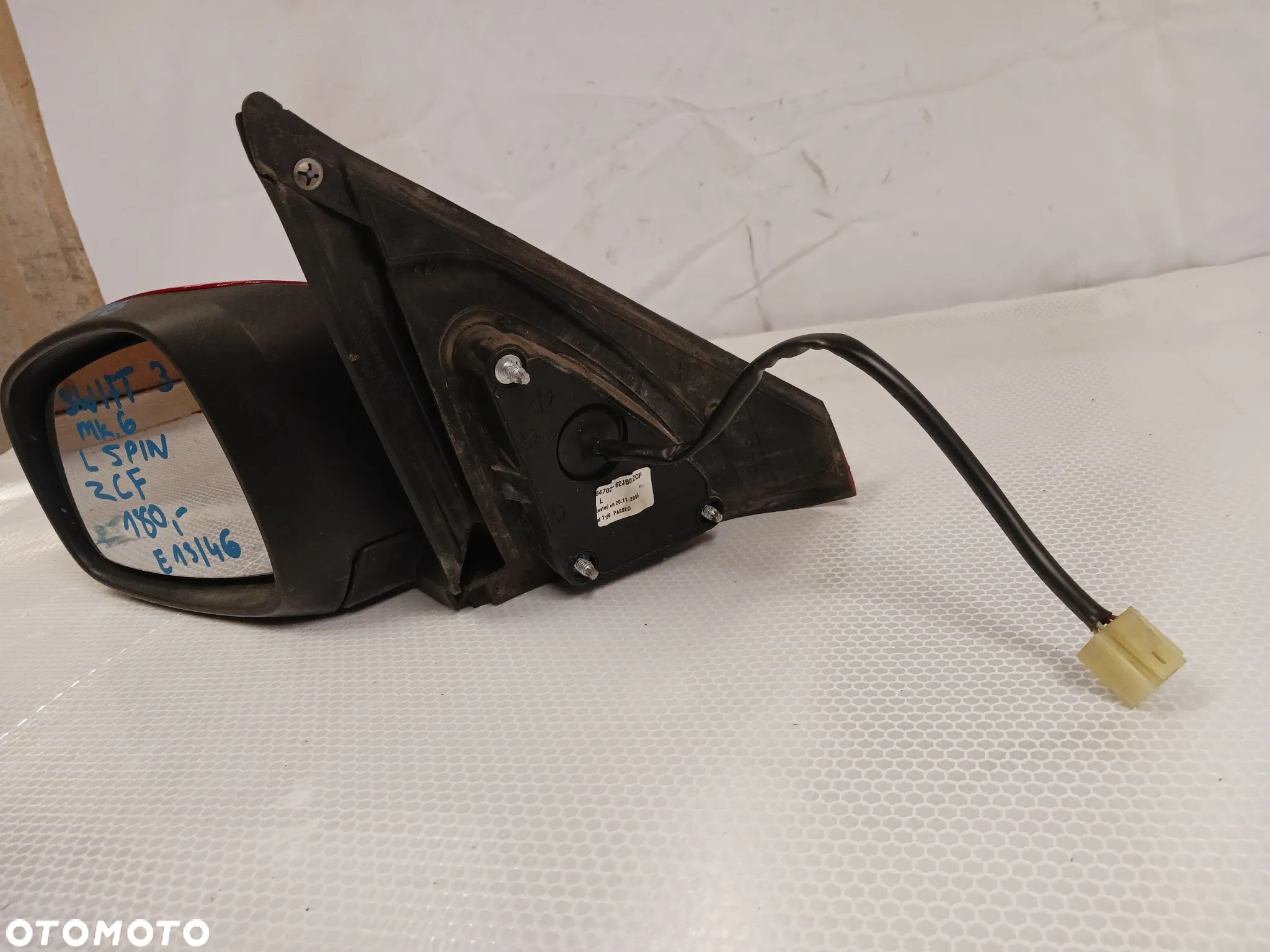 - LUSTERKO ELEKTRYCZNE LEWE SUZUKI SWIFT 3 III 5 PIN ZCF - 3