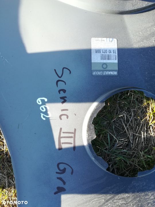 Błotnik Renault Grand Scenic 3 tył prawy - 3