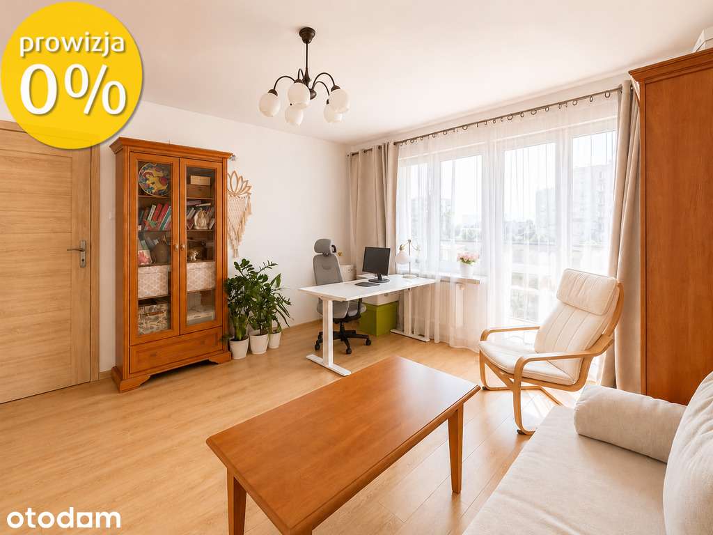 3 pokoje | 65,19 m² | Os. Piastów | Duży balkon |