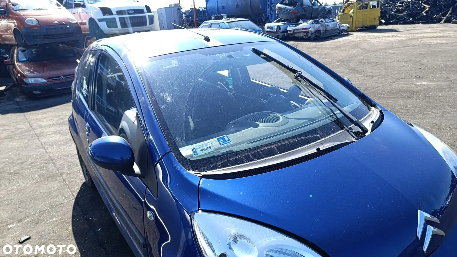 34972 citroen c1 1.0 CFB 1KR na częśći lakier KNR - 7
