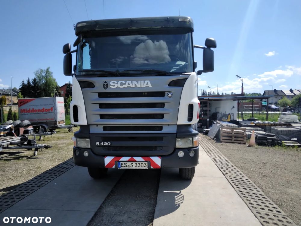 Scania R420 wywrotka 8x4 faktura vat manual - 6