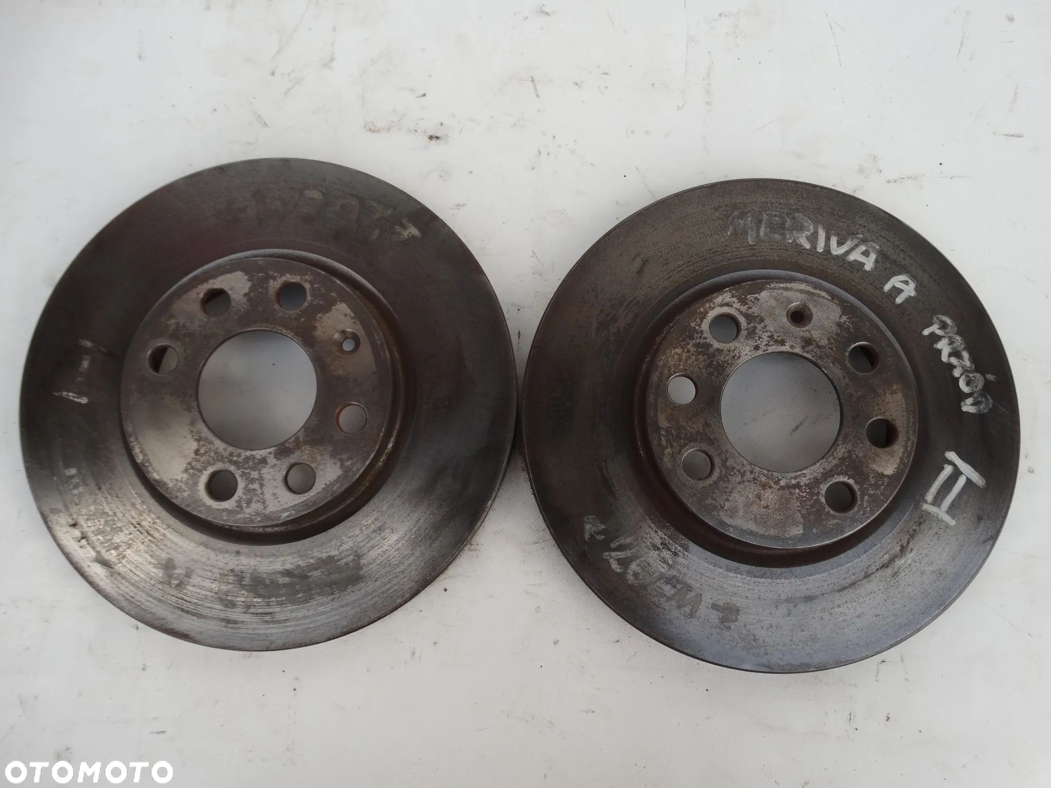 TARCZE HAMULCOWE PRZÓD PRZEDNIE OPEL MERIVA A 260mm F-VAT - 1
