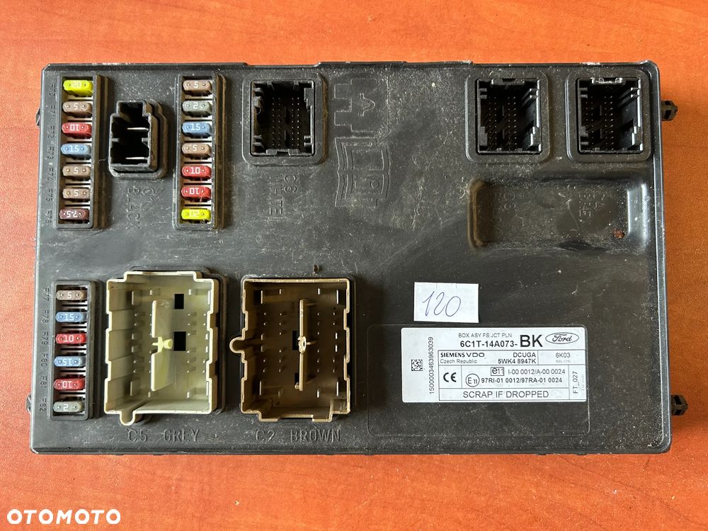 MODUL KOMFORTU 6C1T-14A073-BK FORD TRANSIT MK7 - 1