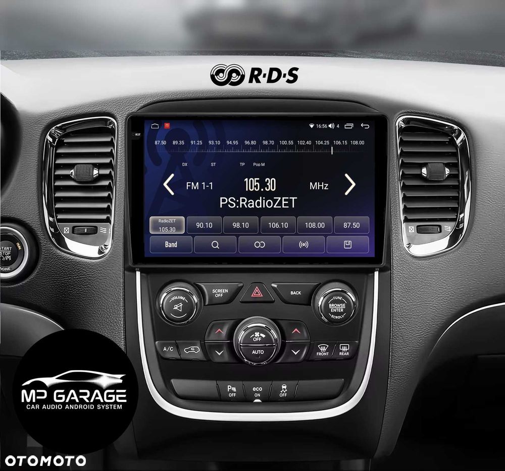 Radio Dodge Durango 2014_2020 Nawigacja CarPlay/AndroidAuto 4G LTE FV - 6