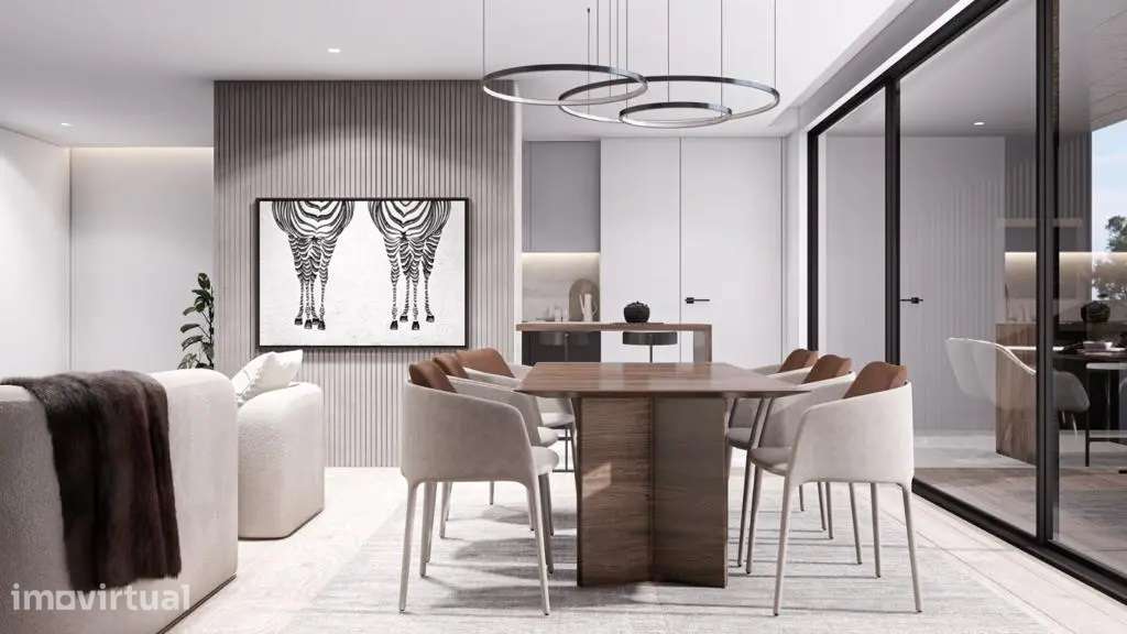 Apartamento T1 com garagem e varanda - Grande imagem: 4/12