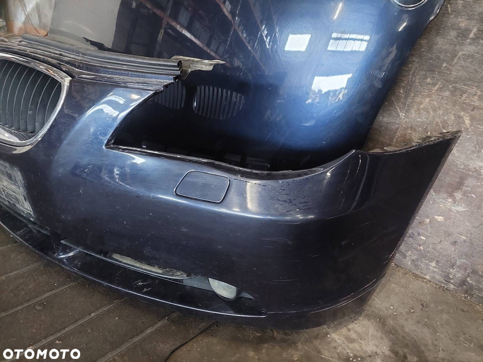 KOMPLETNY PRZÓD MASKA ZDERZAK BŁOTNIKI LAMPY PAS BMW E60 E61 317/5 - 13