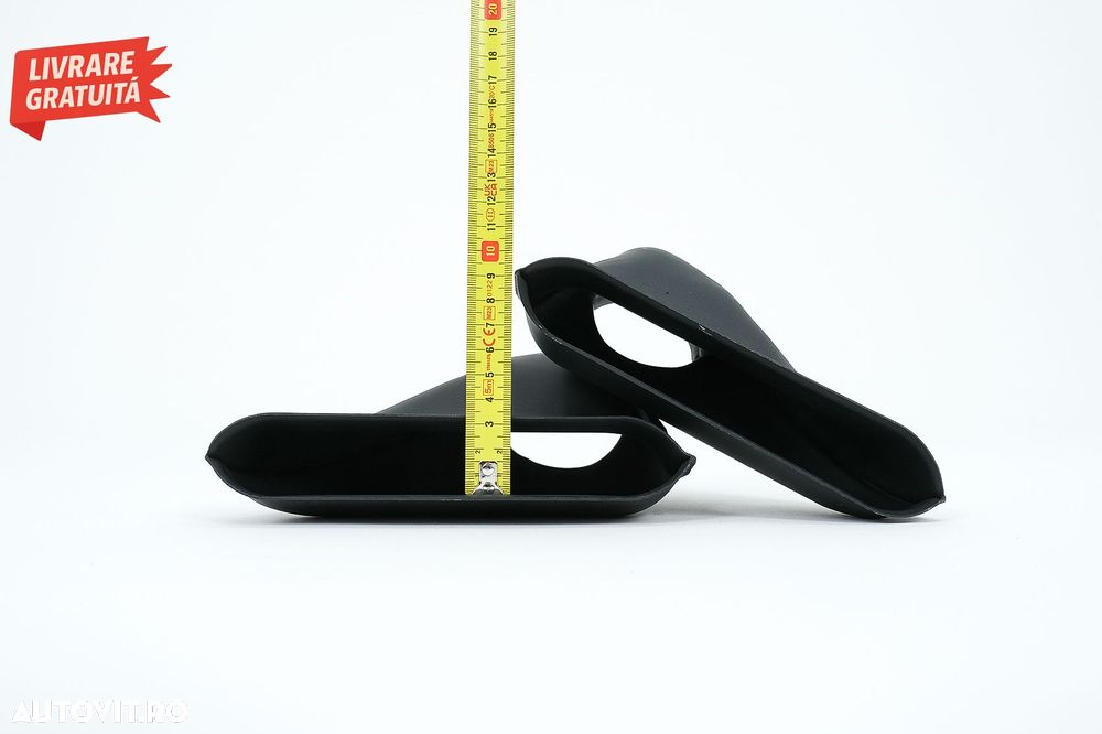 Difuzor Bara Spate si Ornamente Evacuare Audi A6 C8 4K Avant Sedan (2018-up) S6 De- livrare gratuita - 12