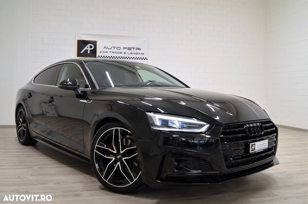 Jante AUDI 20 R20 Model S-Line A4 A5 A6 A7 A8 Q3 Q5 Q8 Black Polish - 5
