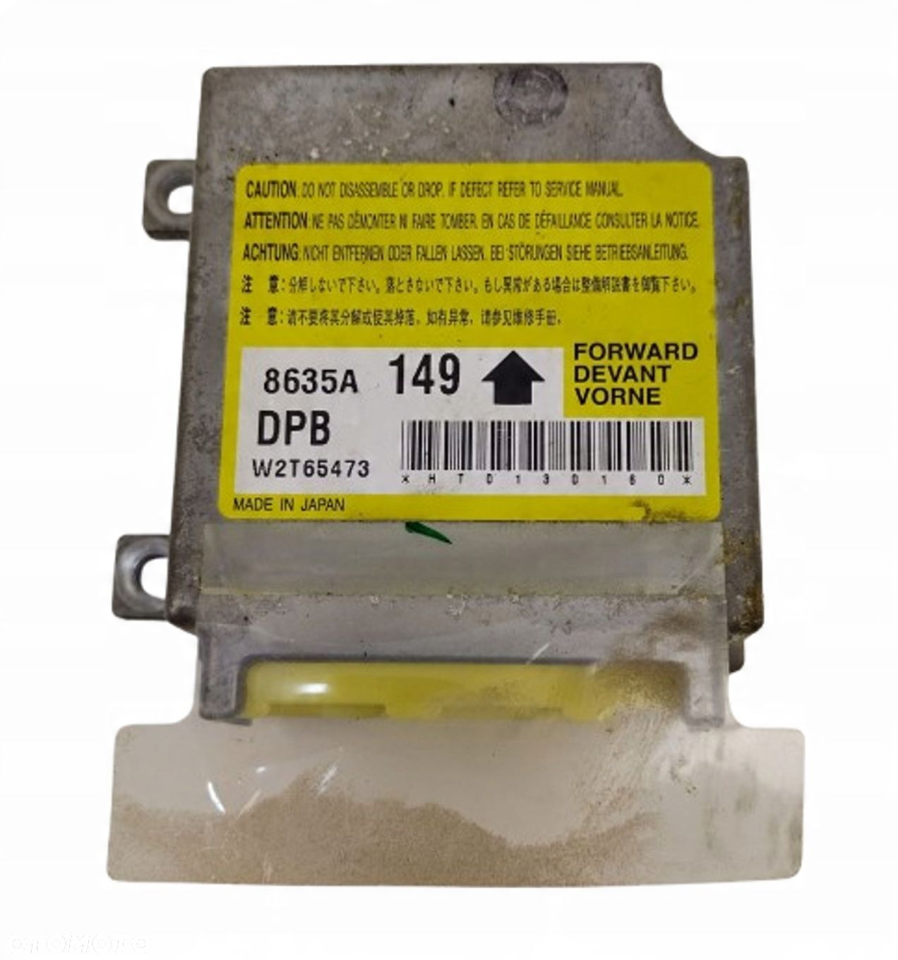 MITSUBISHI L200 4 IV LIFT 10-15 MODUŁ SENSOR AIRBAG PODUSZEK 8635A149 - 1