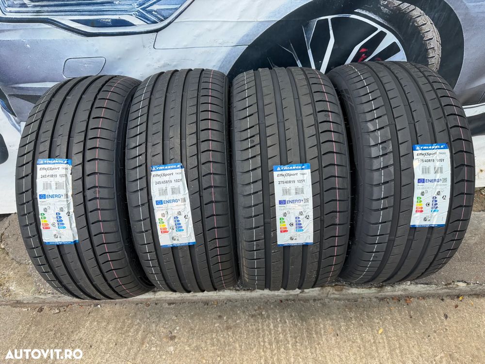 4 anvelope vara 245-45-19 si 275-40-19 BMW F01 BMW G11 G12 BMW GT Mercedes W222 seria5 GT X3 X4 Cauciucuri 245-45-19 - 275-40-19 vara noi