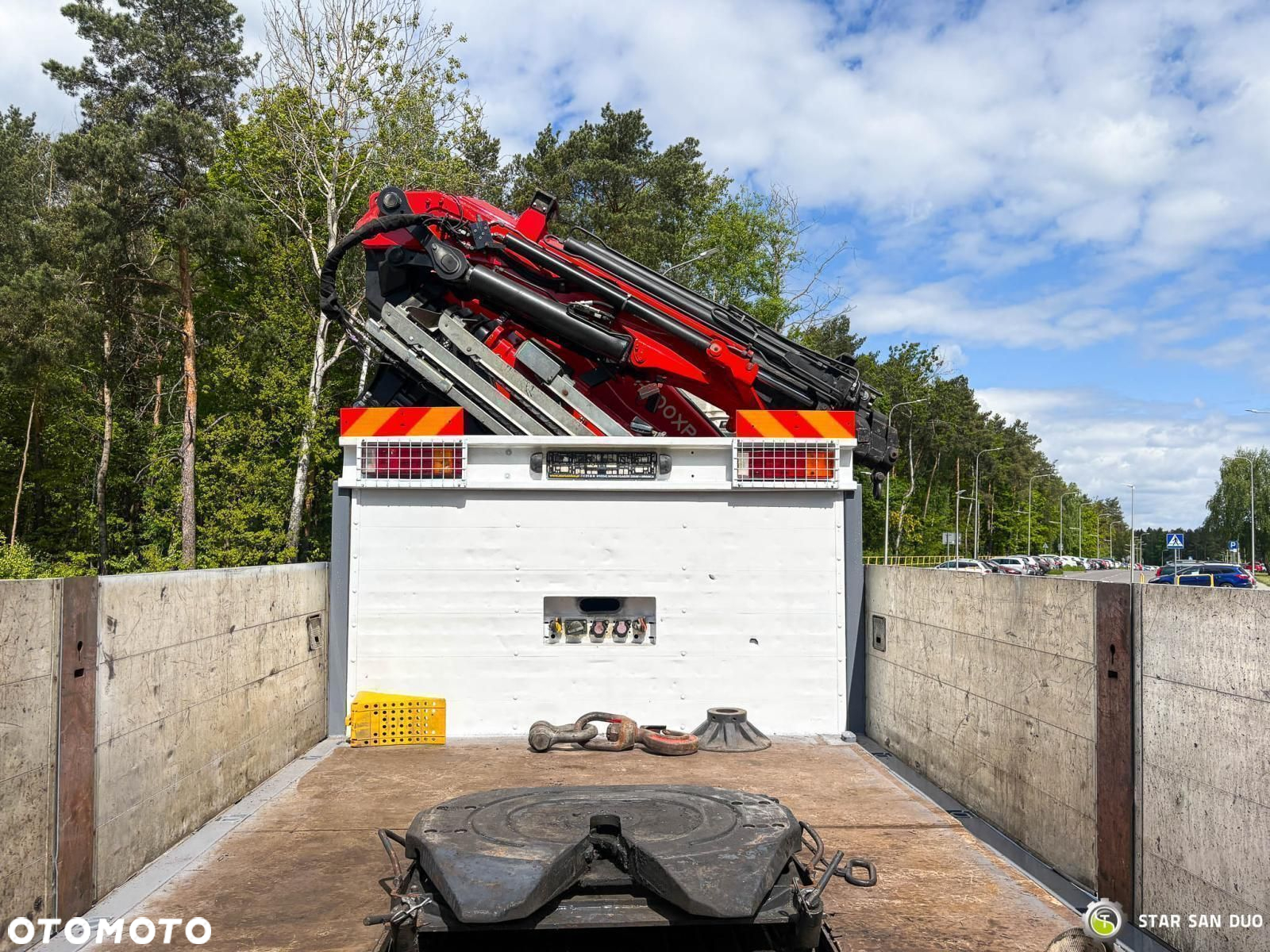 DAF XF 105.510 8x4 FASSI F800 XP Żuraw Siodło Wciągarka - 20