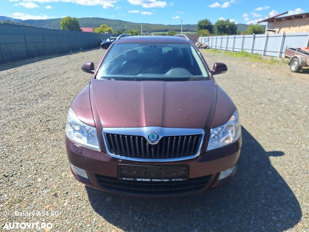 Dezmembrez Skoda Octavia 2 facelift 1.8 CDAA cod culoare LF3X - 1