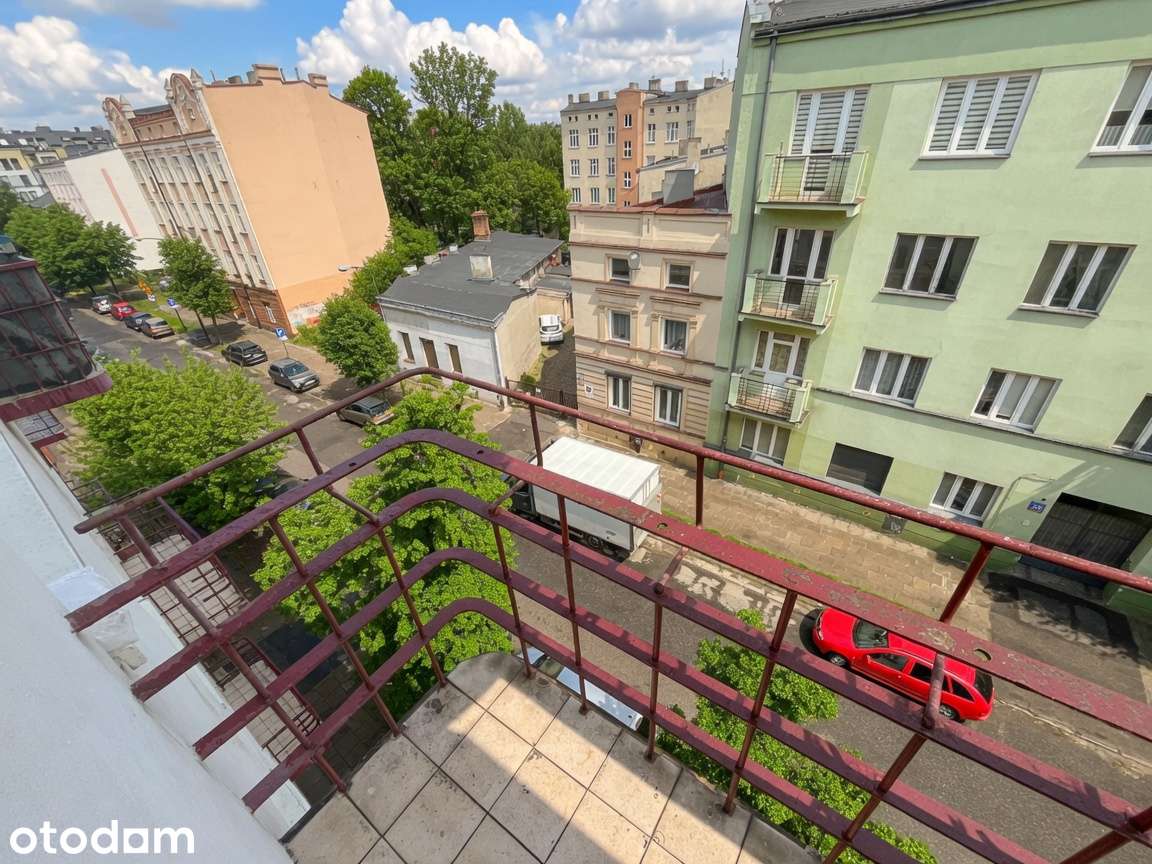 Przestronne 2 pok z balkonem w rozkładzie! Centrum, C.O miejskie,UMED!