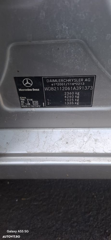Dezmembrez Mercedes w211 s211 e220cdi e220 - 2