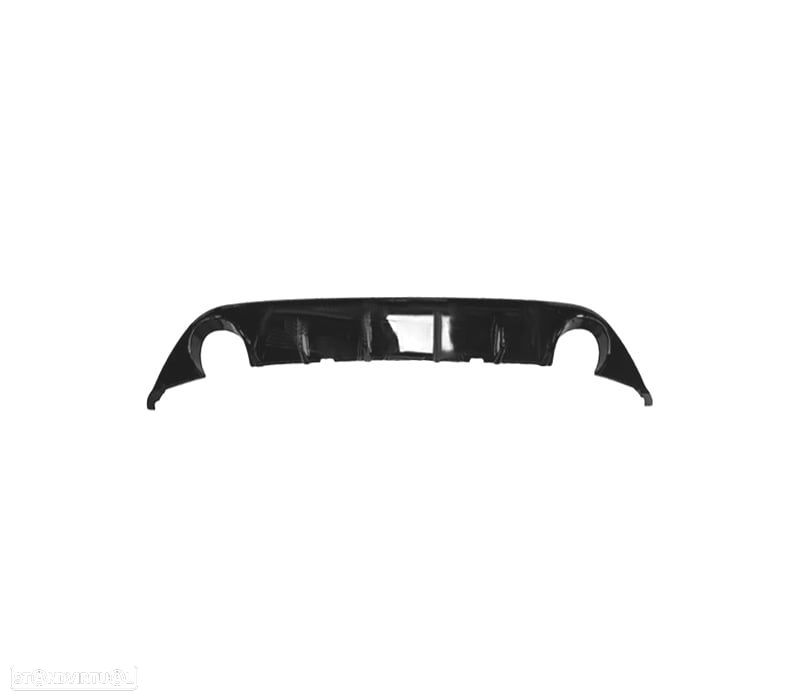 DIFUSOR VOLKSWAGEN GOLF MK7 12-17 LOOK TCR PRETO BRILHANTE - 2
