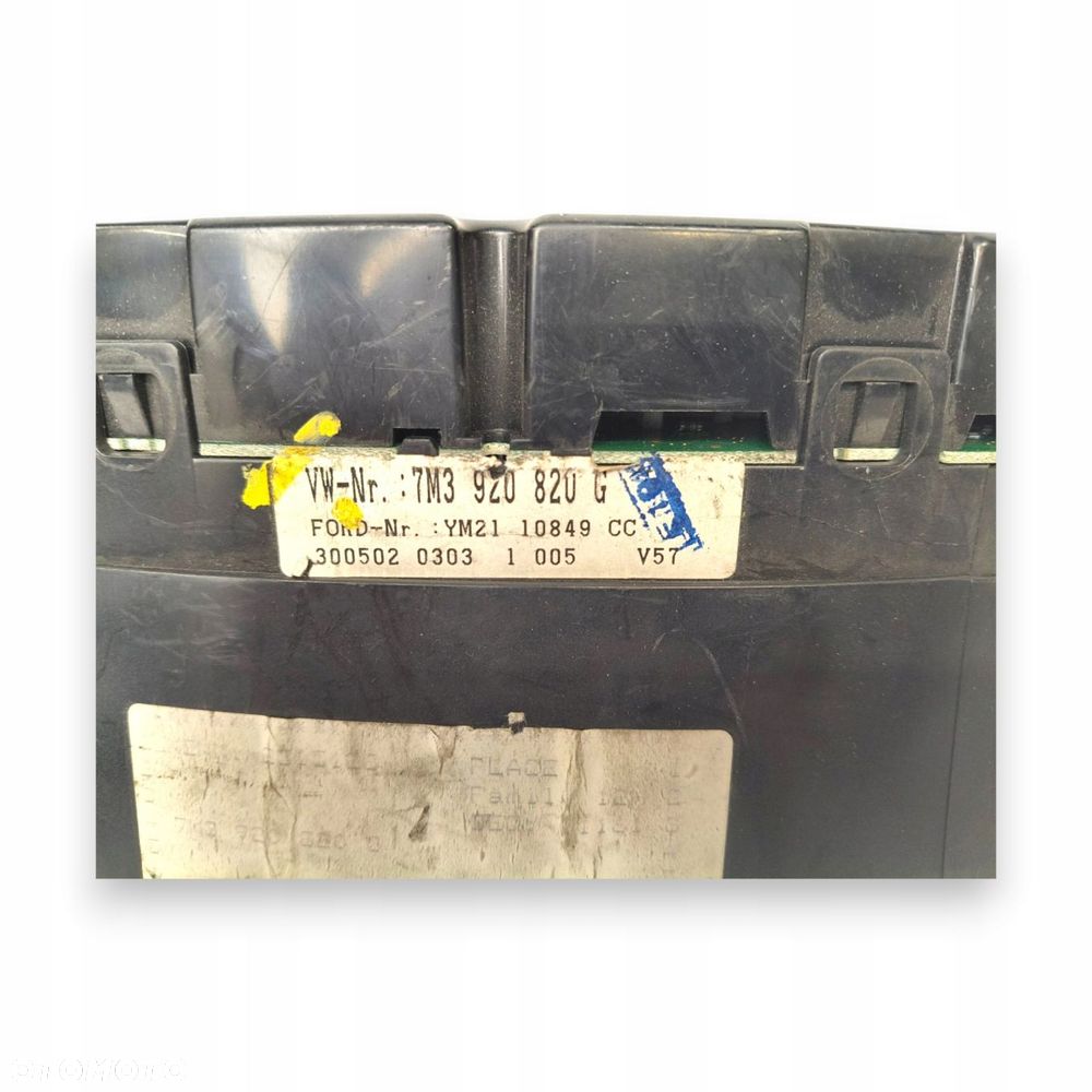 LICZNIK ZEGARY 7M3920820G VW Sharan Galaxy Alhambra 1.8 T 2.0 8V 434 417km - 14