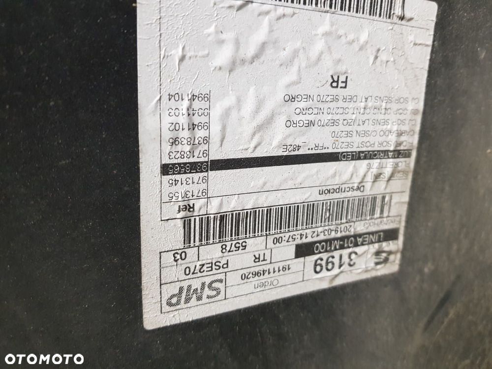 ŁADNY ZDERZAK DYFUZOR TYLNY TYŁ SEAT IBIZA FR V 5 6F0 6F 3XPDC - 10