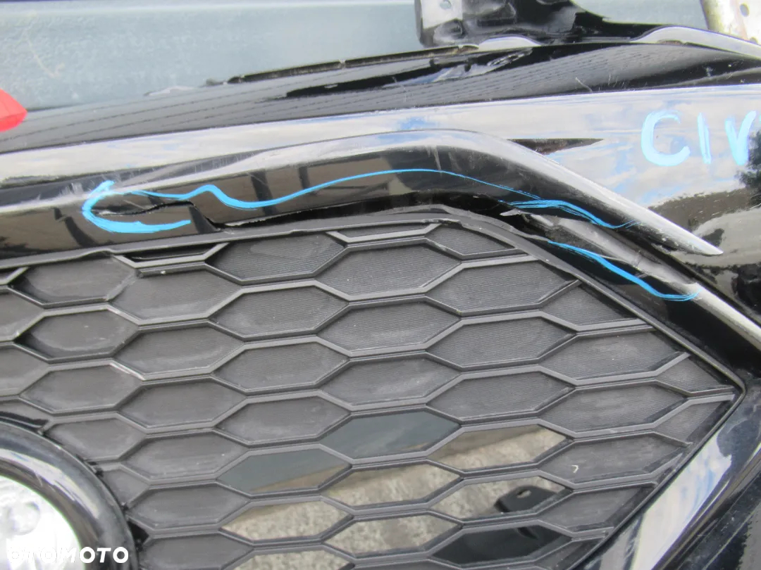 ZDERZAK PRZEDNI PRZÓD HONDA CIVIC X HB 71101-TGG-ZZ00 2015-2019 rok - 9
