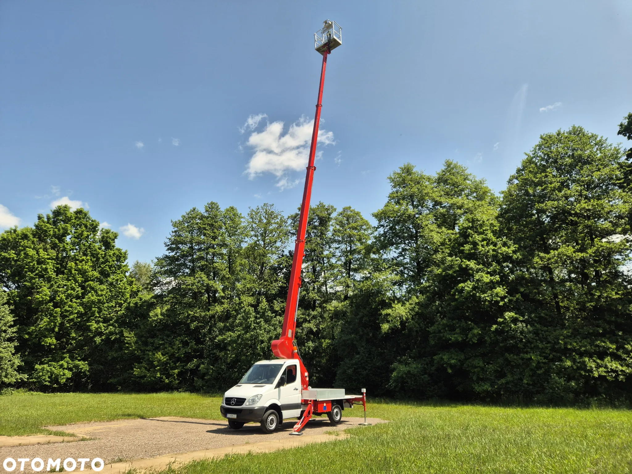 Mercedes-Benz Sprinter WUMAG WTB 220 Pilot Podnośnik koszowy Zwyżka ( Ruthmann Palfinger Multitel CTE CMC GRS ) - 12