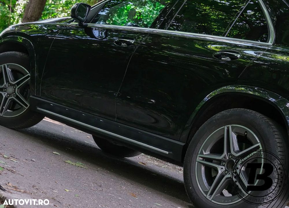 Praguri Aluminiu cu LED compatibile cu Mercedes GLE SUV W167 - 14