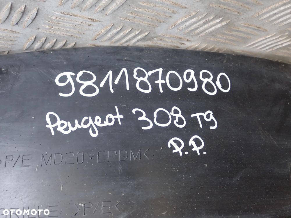 NADKOLE PEUGEOT 308 T9 LEWY PRZÓD ORAZ LEWY TYŁ - 9