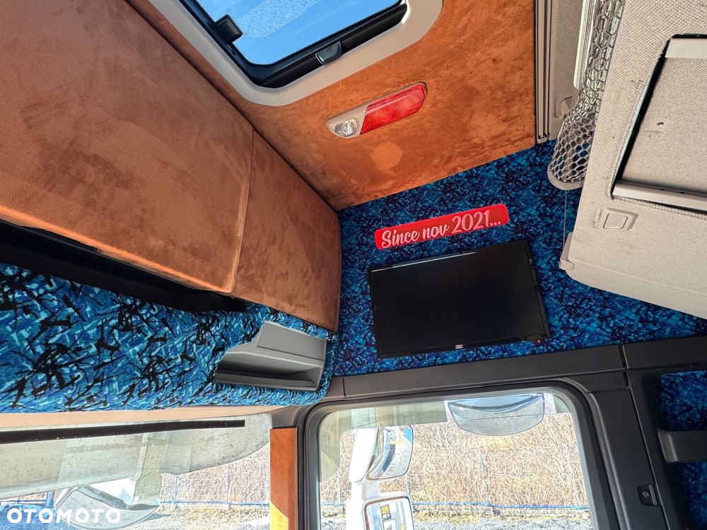 Scania S500 / Automat / Full AiR / Retarder / ACC / Led / TV / 2 Zbiorniki / Stan BDB / z Francji - 39